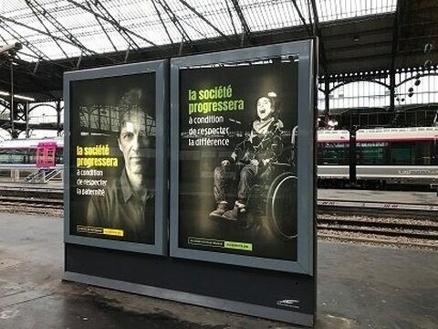 Une campagne censurée car promouvant la maternité et la paternité