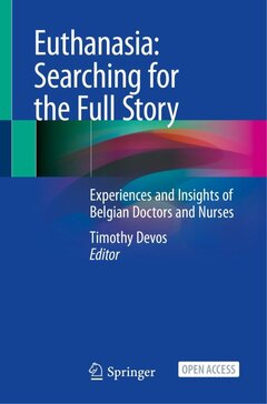 Nieuwe publicatie: "Euthanasia, Searching for the Full Story"